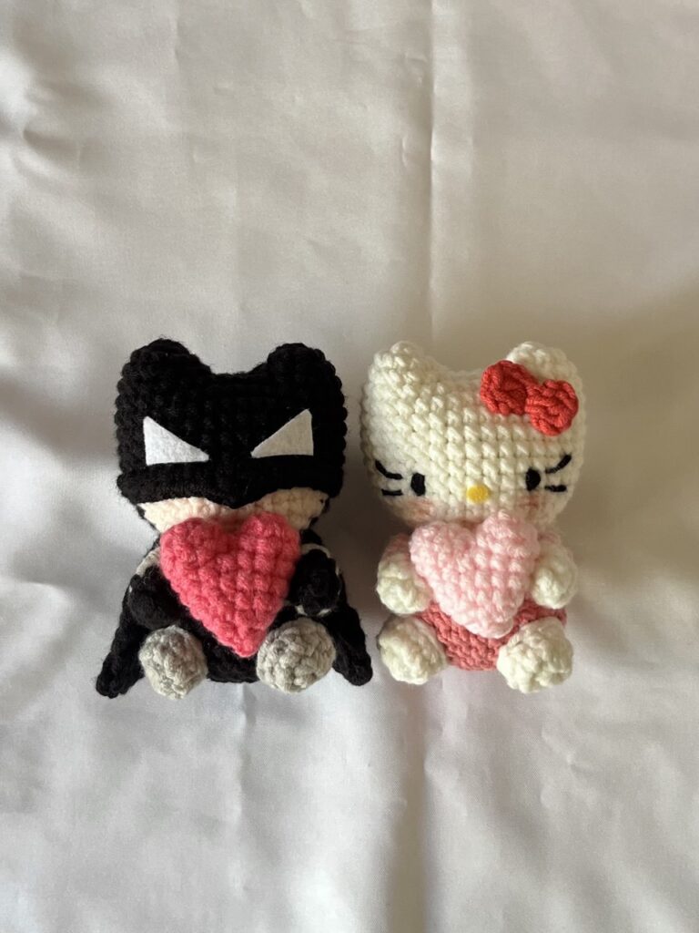 hello kitty batman keychain crochet project crochet project detail 4