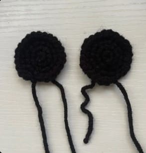 Jack Skellington crochet snuggler crochet project crochet project detail 7