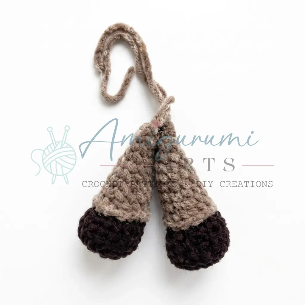 Kesha the Bull Calf Amigurumi Pattern crochet project crochet project detail 6