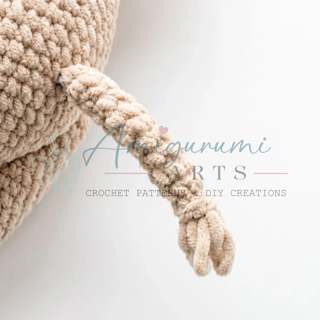 Kesha the Bull Calf Amigurumi Pattern crochet project crochet project detail 9