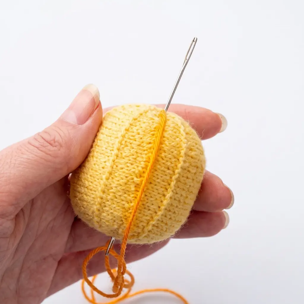 knitted pumpkin pattern crochet project crochet project detail 15