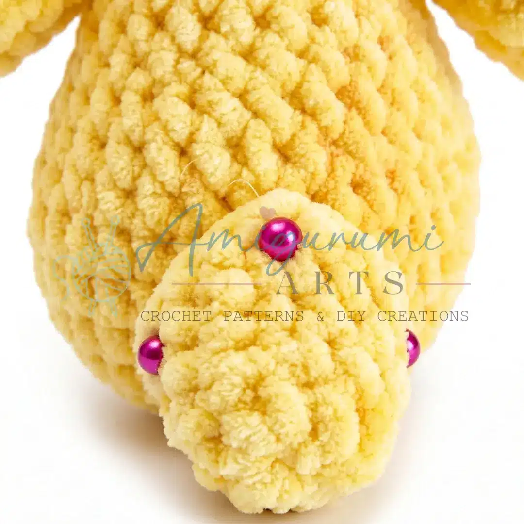 Kryaker the Duckling Amigurumi crochet project crochet project detail 10