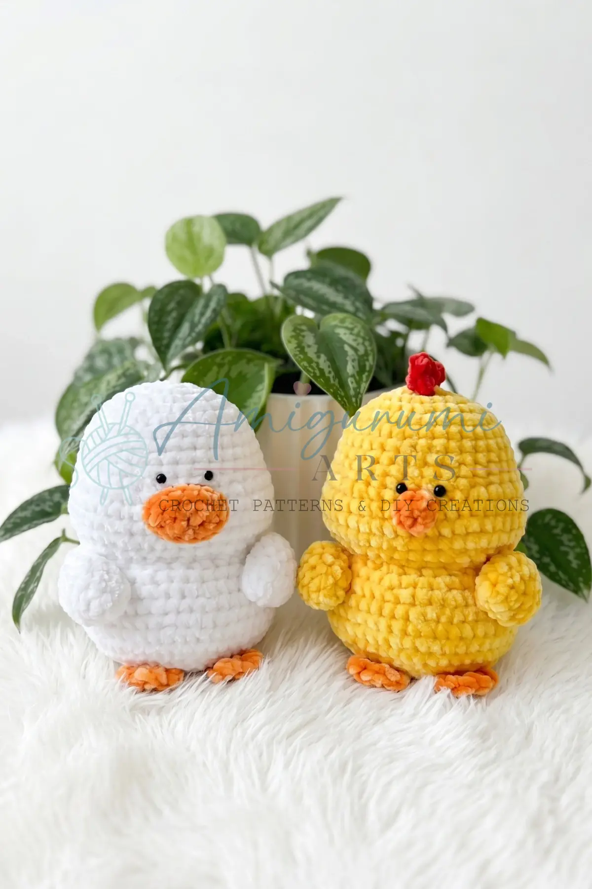 Kryaker the Duckling Amigurumi crochet project crochet project detail 5
