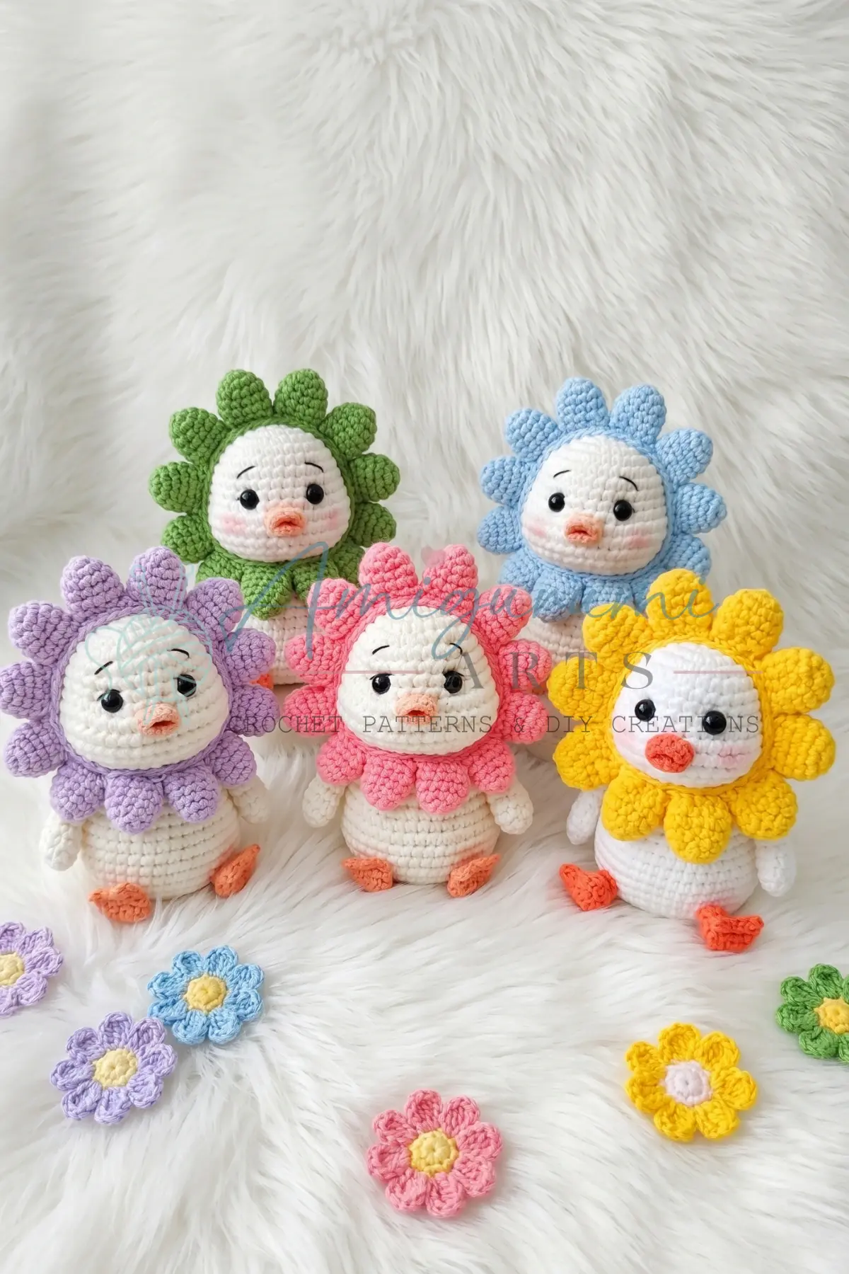 Kryaker the Duckling Amigurumi crochet project crochet project detail 6