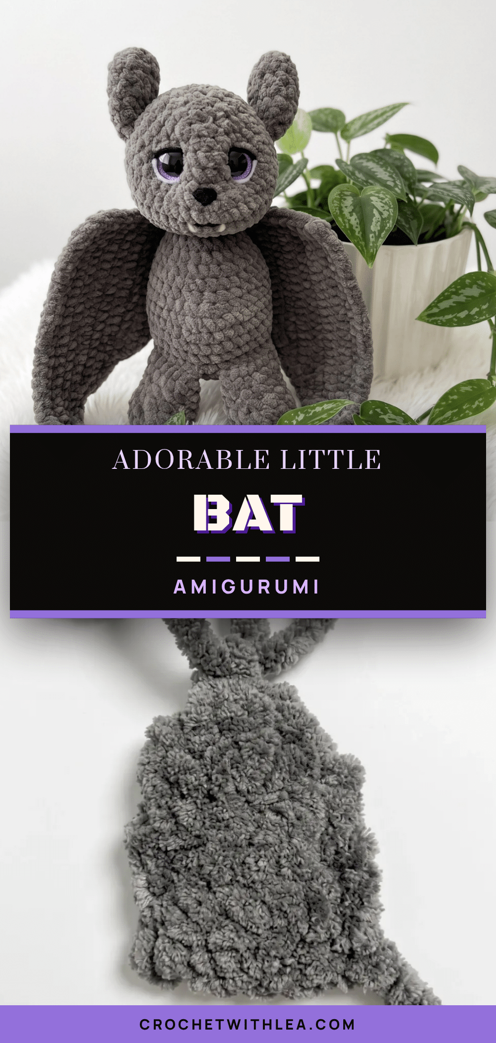 little bat amigurumi crochet pattern