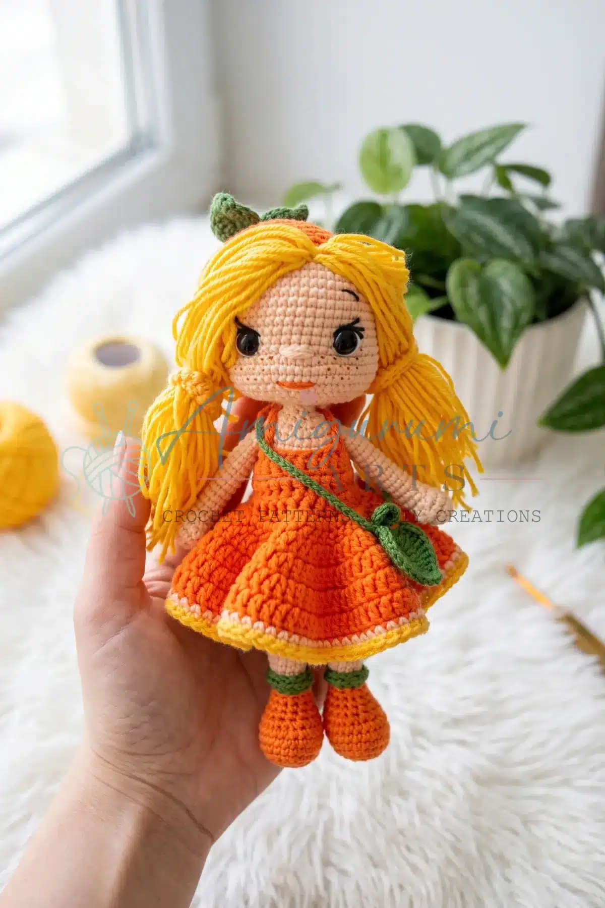 little gnome amigurumi crochet project crochet project detail 2