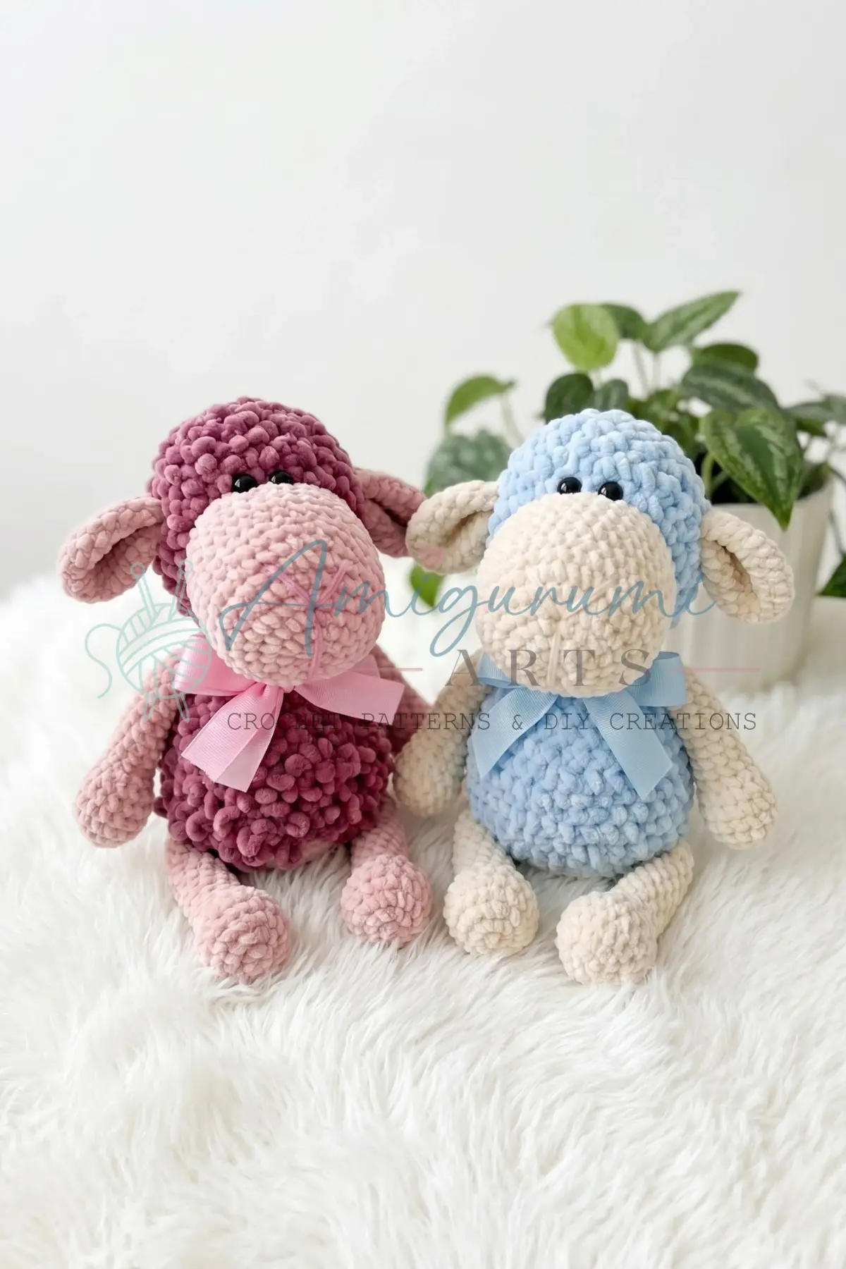 little sheep lamb amigurumi crochet project crochet project detail 2