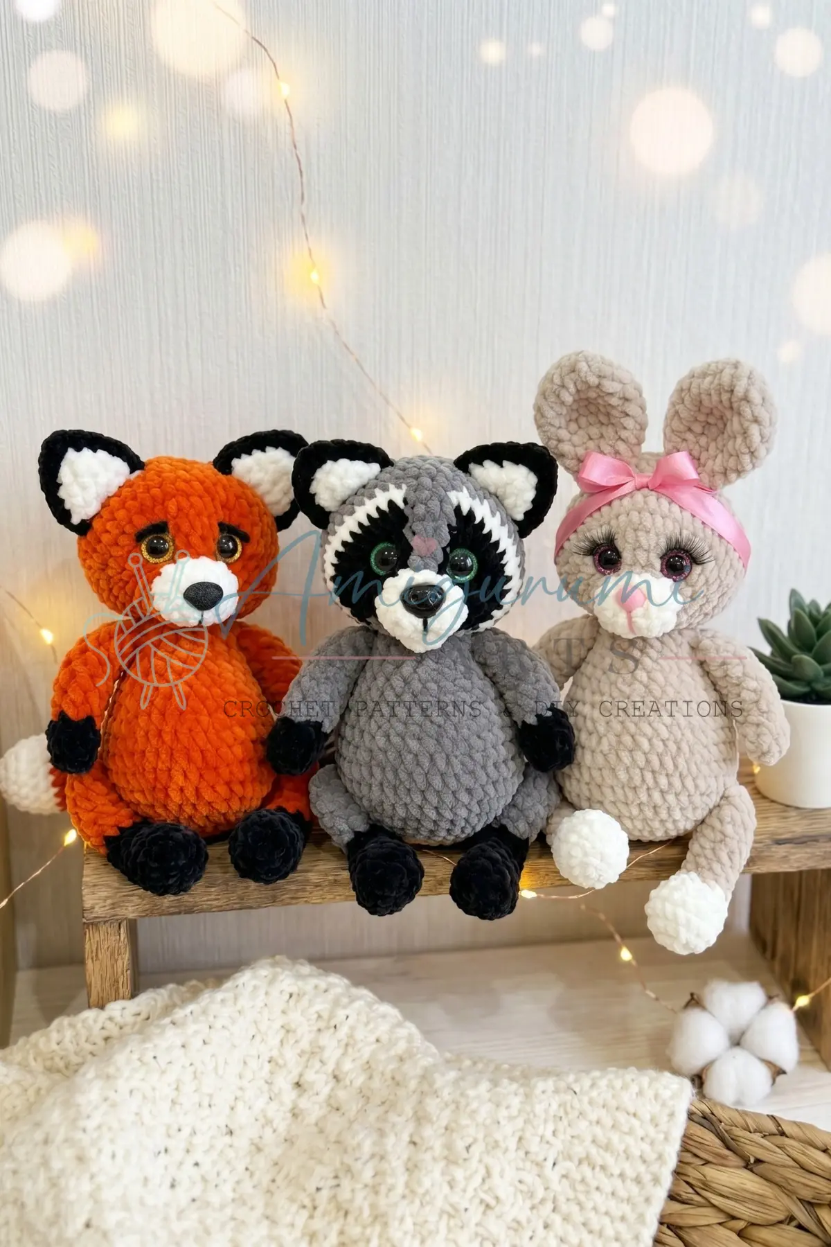 little squirrel amigurumi crochet project crochet project detail 2