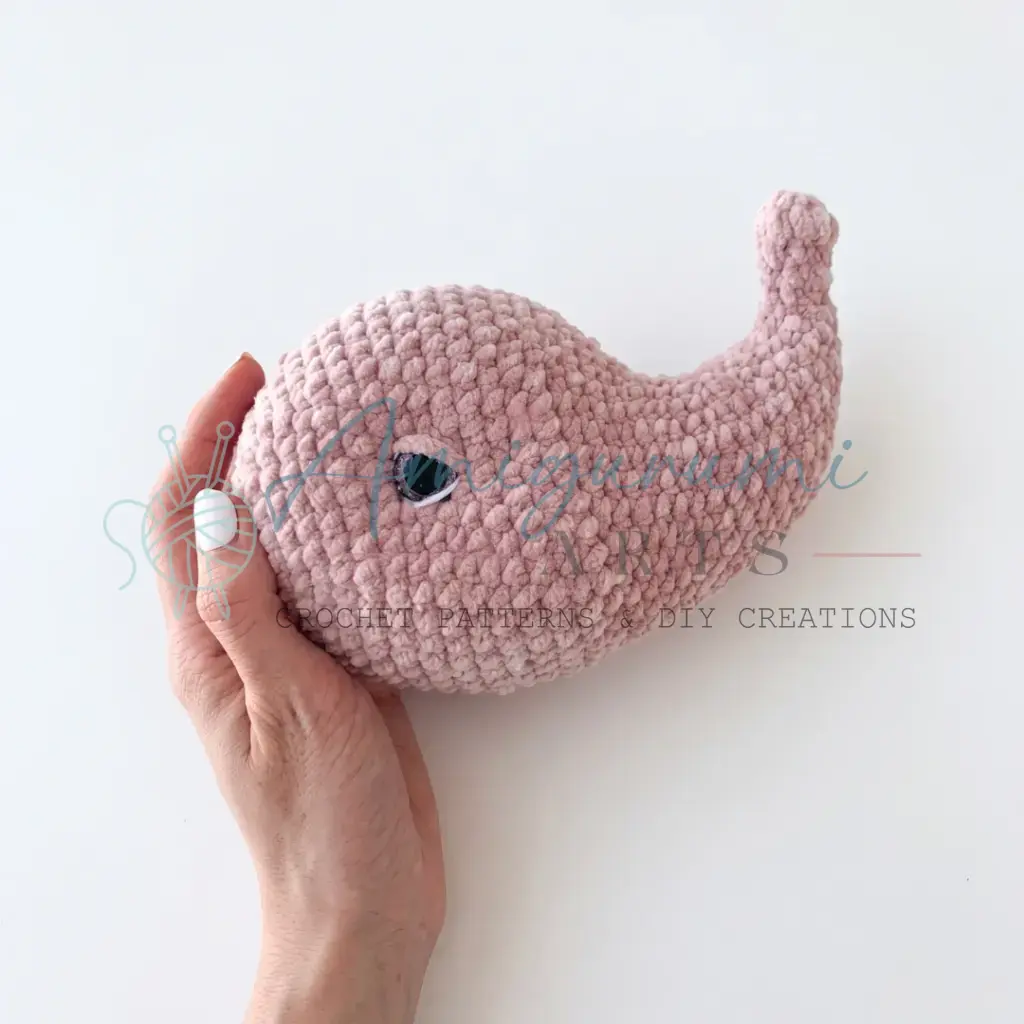 little whale amigurumi crochet project crochet project detail 1