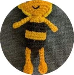 maya the bee amigurumi pattern crochet project crochet project detail 2