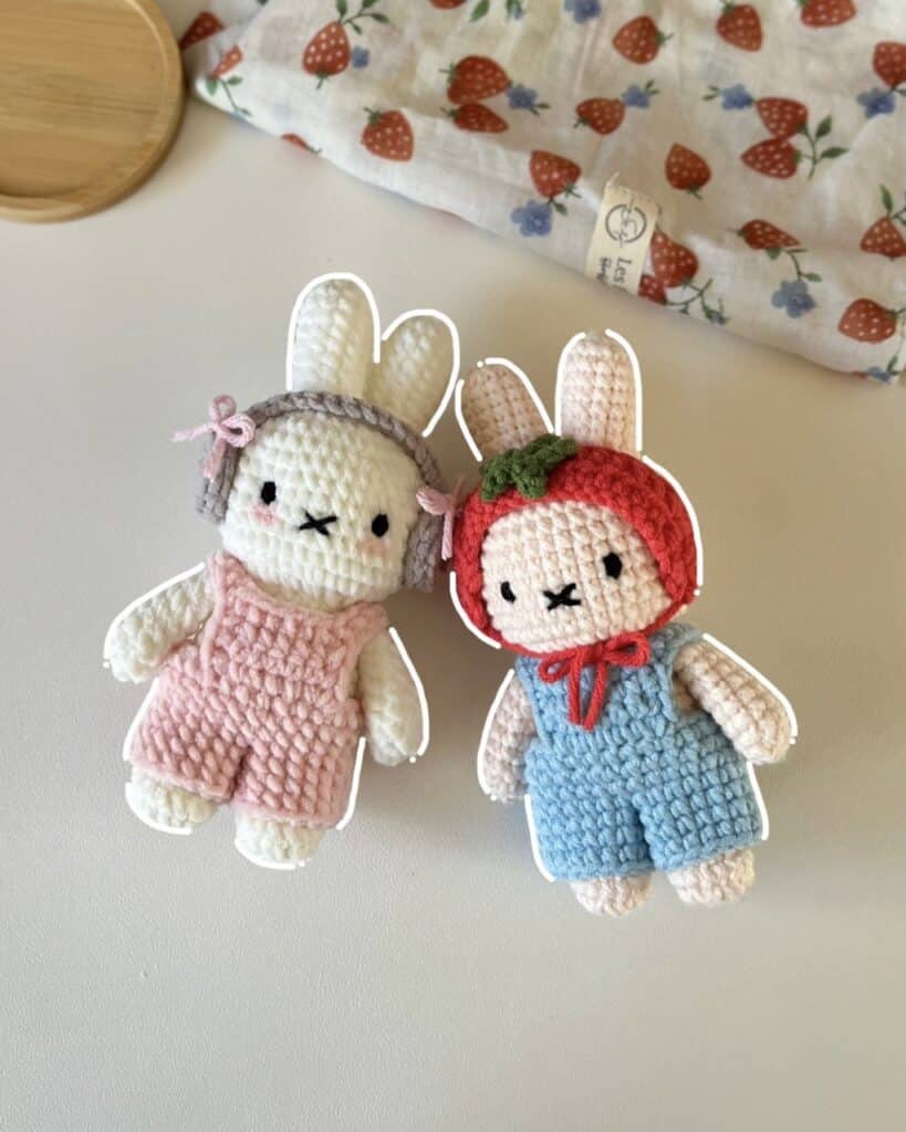 Miffy in Overalls Pattern - featured image