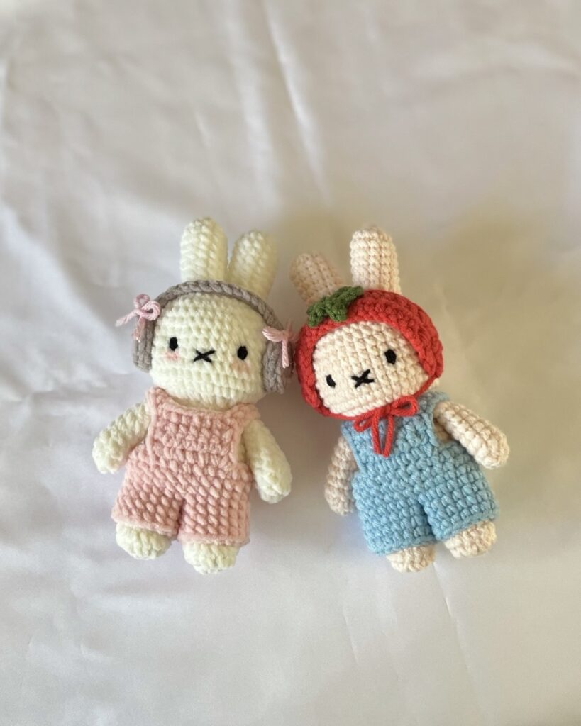 Miffy in Overalls Pattern crochet project crochet project detail 1