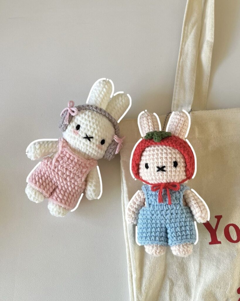 Miffy in Overalls Pattern crochet project crochet project detail 3