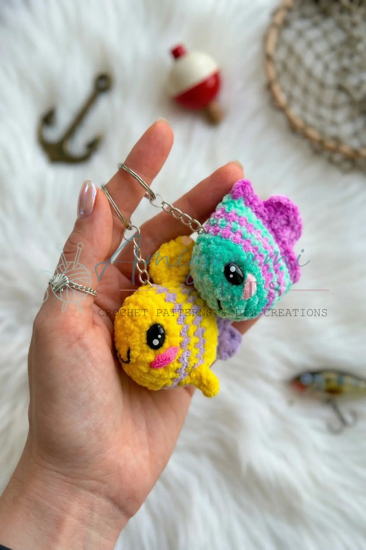 mini dragon keychain crochet project crochet project detail 10