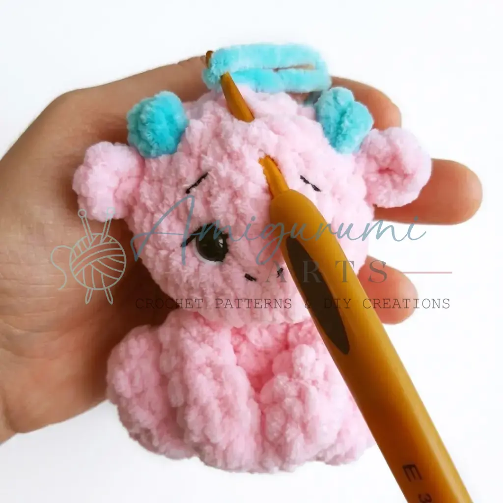 mini dragon keychain crochet project crochet project detail 28