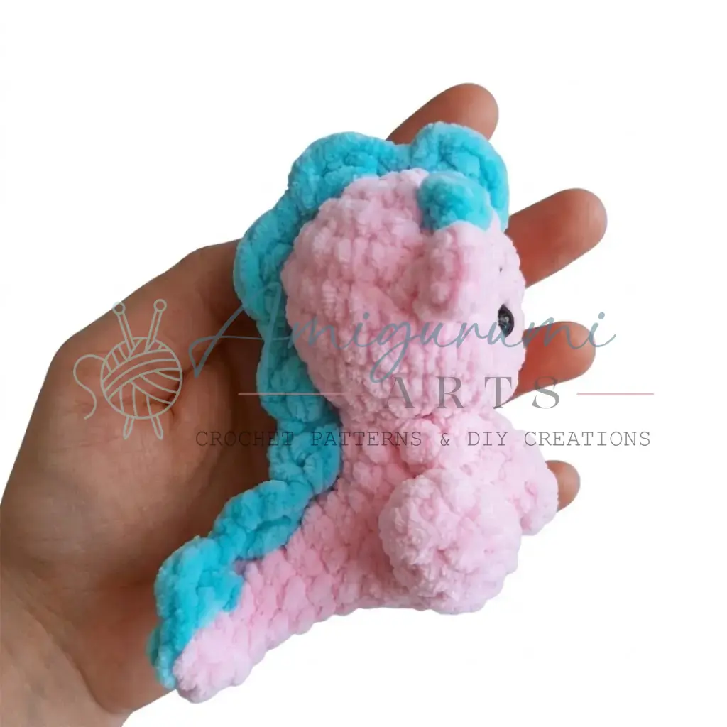 mini dragon keychain crochet project crochet project detail 4