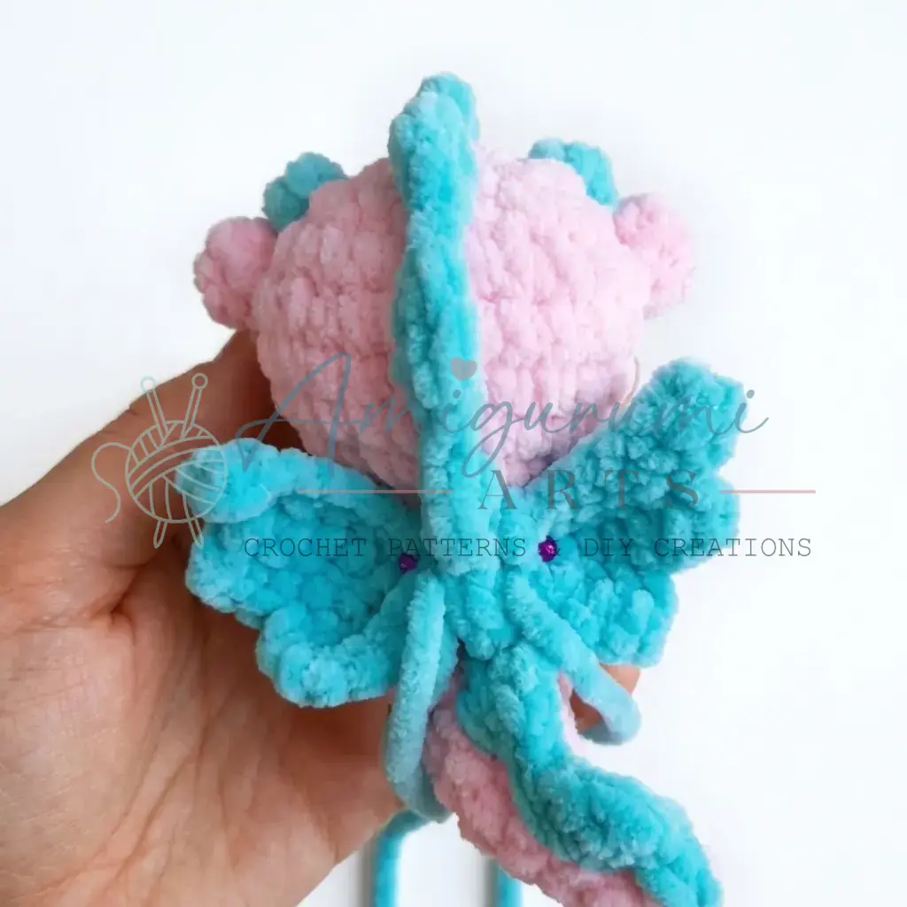 mini dragon keychain crochet project crochet project detail 5