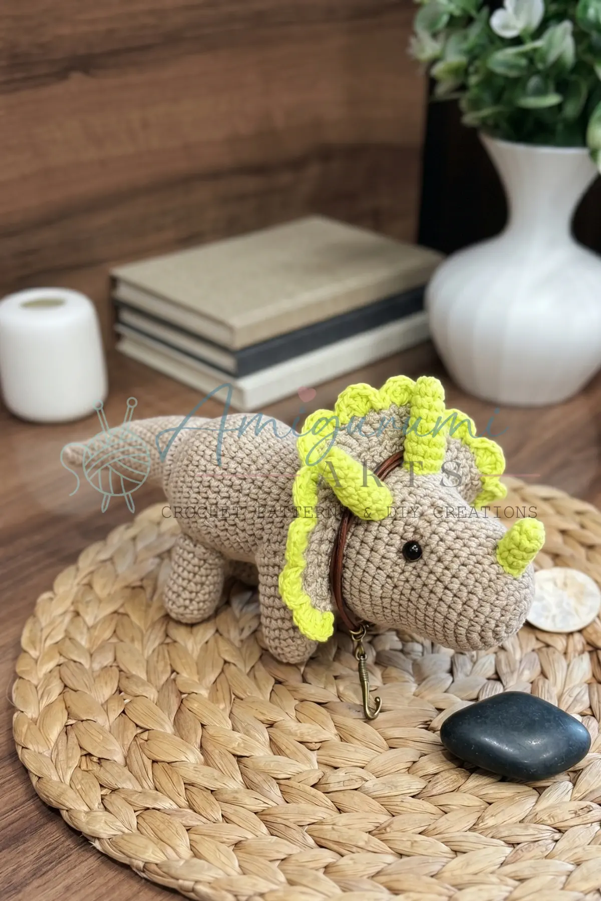 mini dragon keychain crochet project crochet project detail 9
