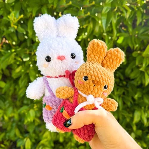no sew easter bunny crochet pattern crochet project crochet project detail 1
