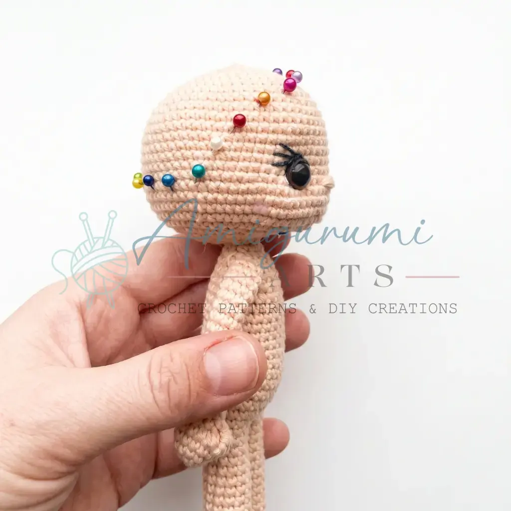 Orangette the Doll Amigurumi crochet project crochet project detail 10