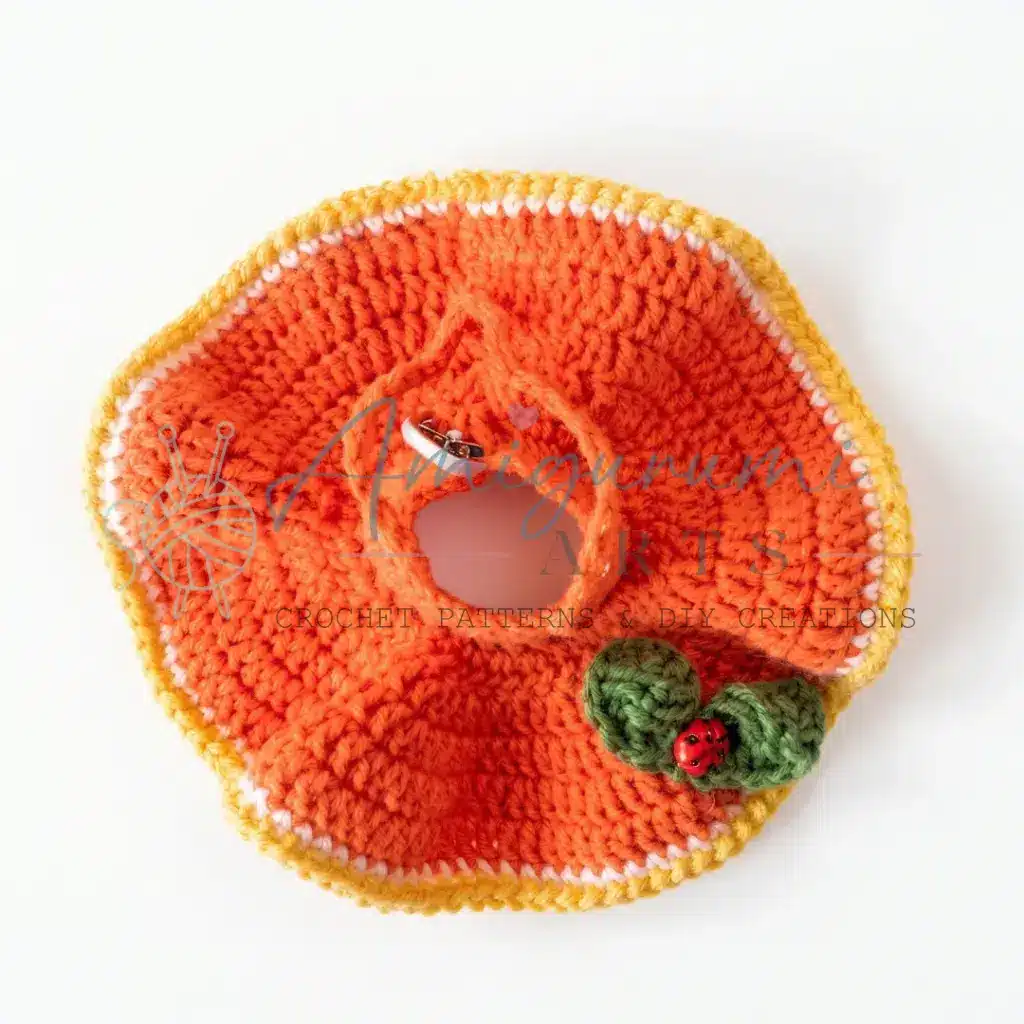 Orangette the Doll Amigurumi crochet project crochet project detail 16