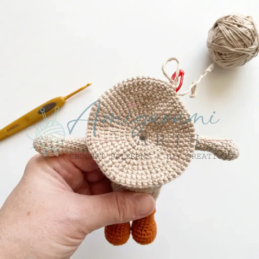 Orangette the Doll Amigurumi crochet project crochet project detail 7