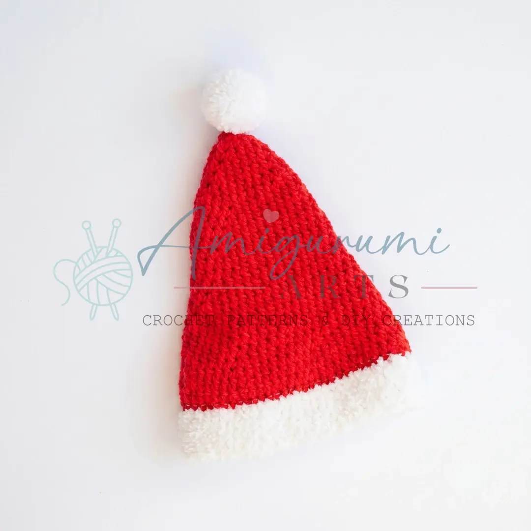 owl with santa hat amigurumi crochet project crochet project detail 2