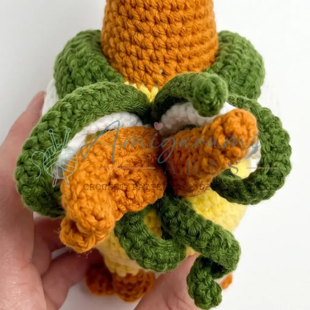 Petya the Rooster Amigurumi Pattern crochet project crochet project detail 10