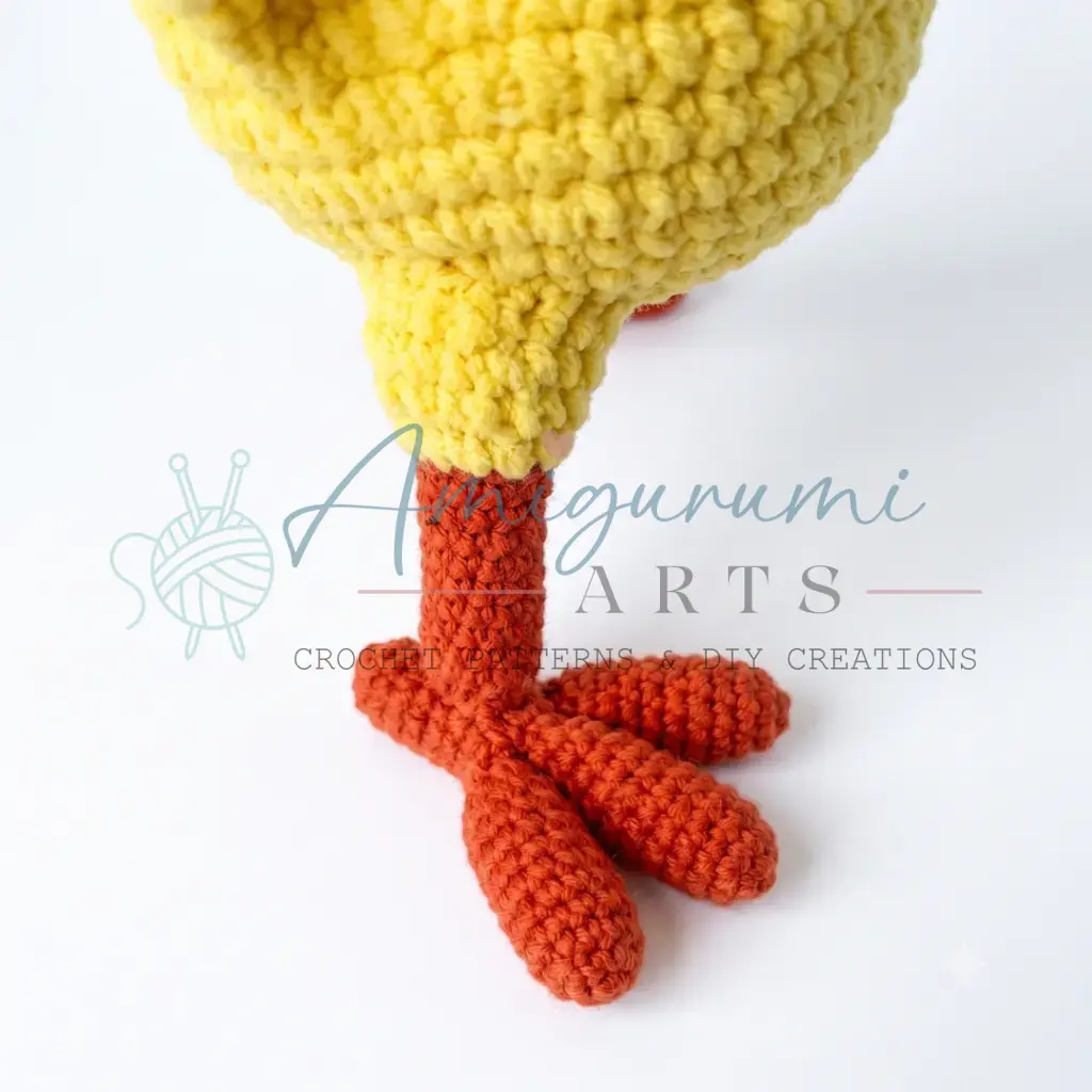 Petya the Rooster Amigurumi Pattern crochet project crochet project detail 13