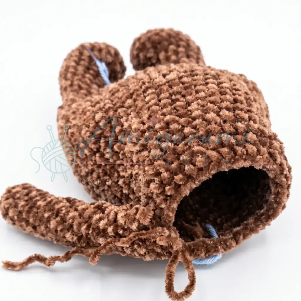 sad bear amigurumi crochet project crochet project detail 13