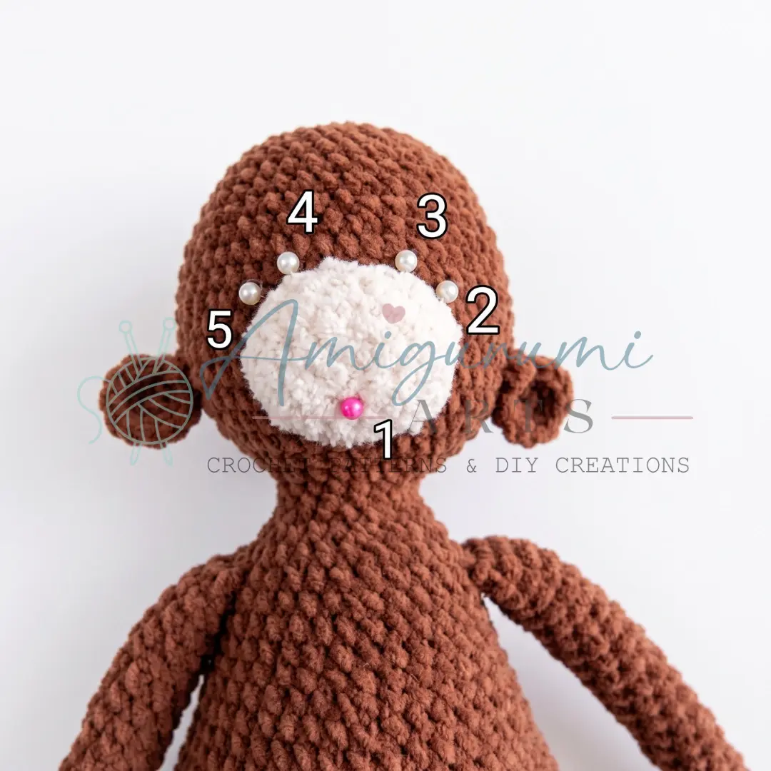 sad bear amigurumi crochet project crochet project detail 15