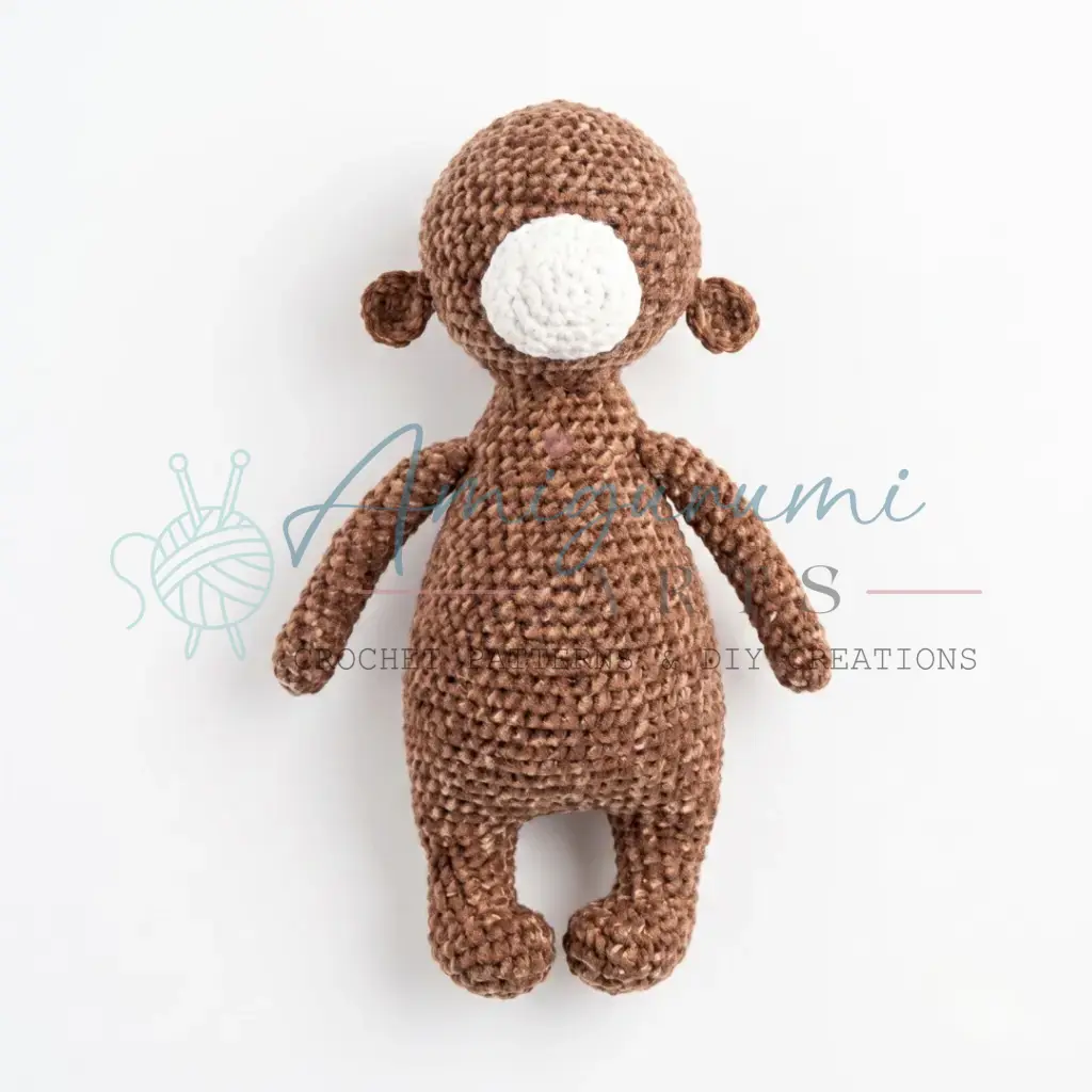 sad bear amigurumi crochet project crochet project detail 2