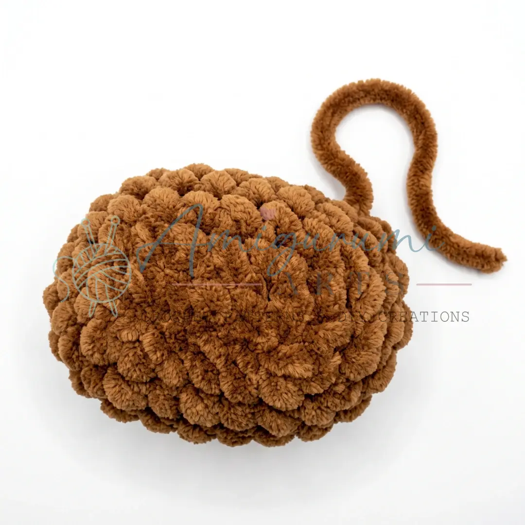 Senya the Bull Calf Amigurumi crochet project crochet project detail 10