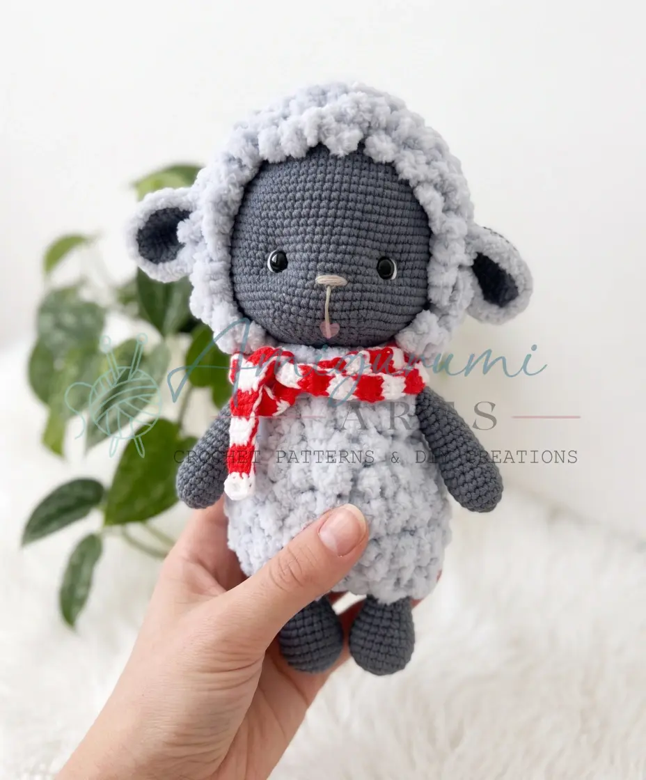 sheep amigurumi pattern crochet project crochet project detail 4