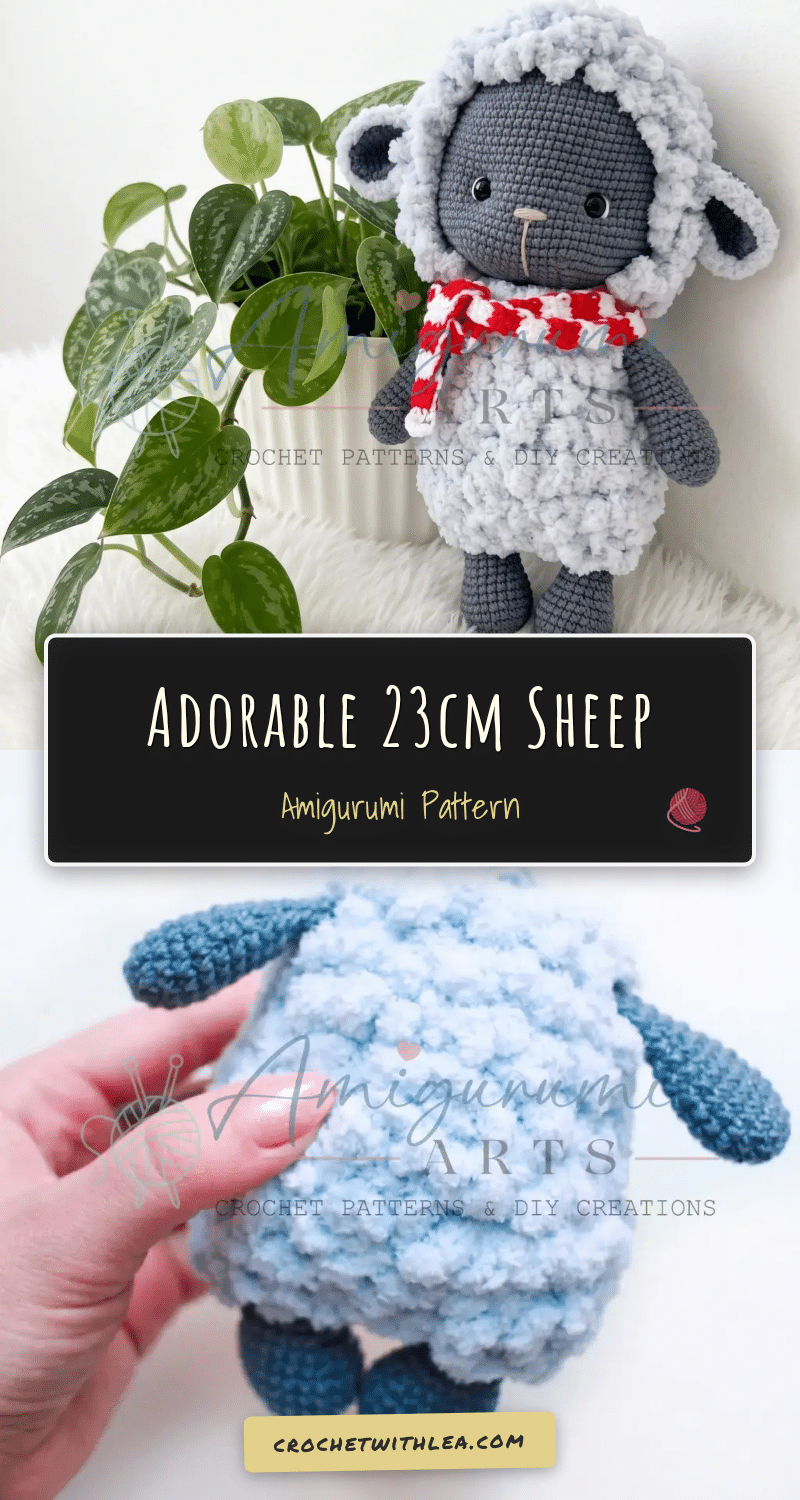 sheep amigurumi pattern crochet pattern