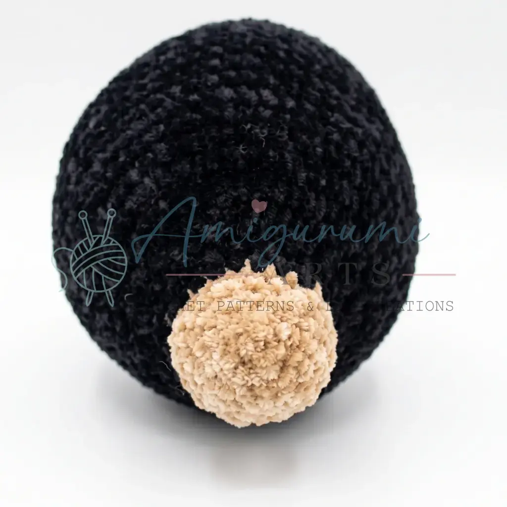 Skunk Skuni Amigurumi crochet project crochet project detail 11