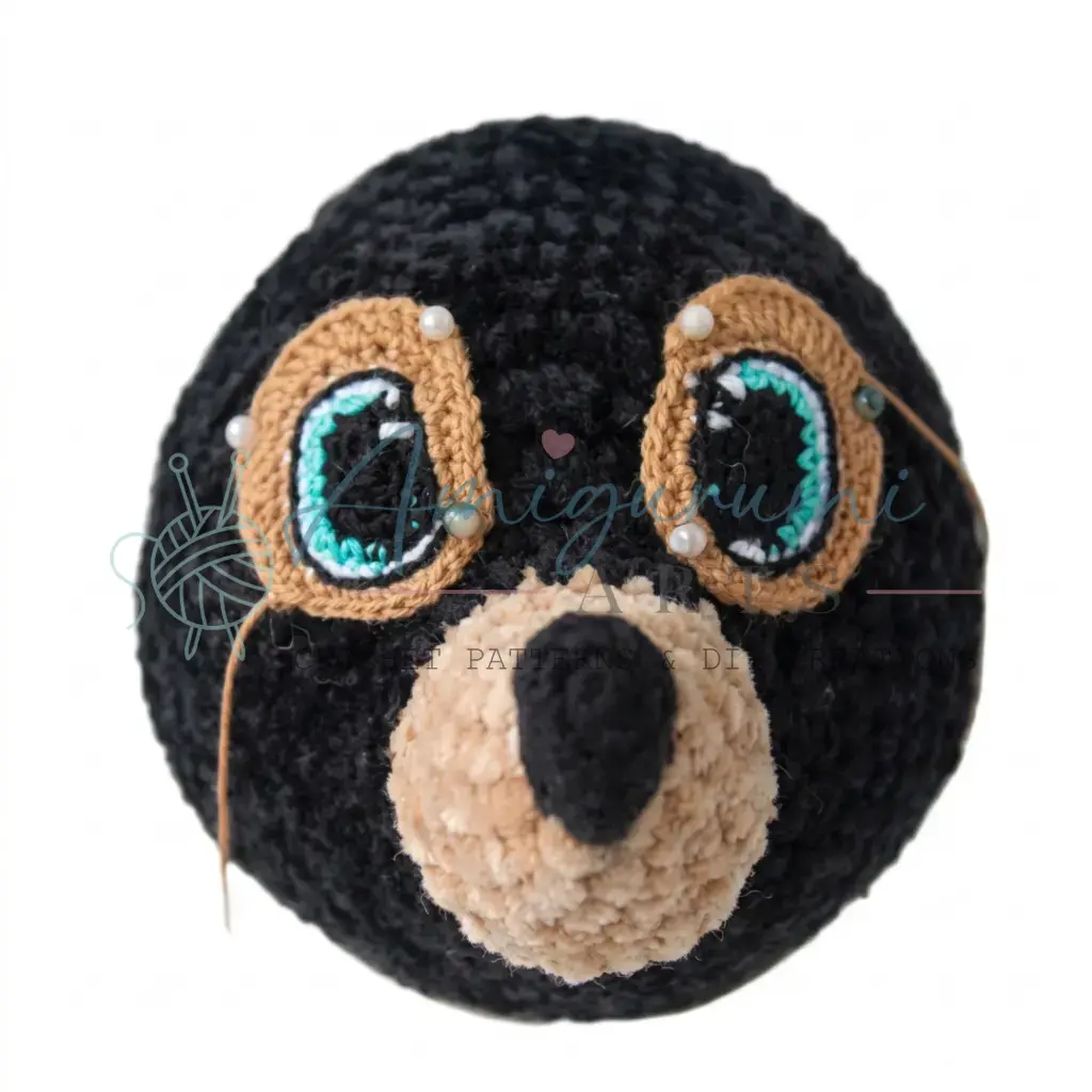 Skunk Skuni Amigurumi crochet project crochet project detail 14
