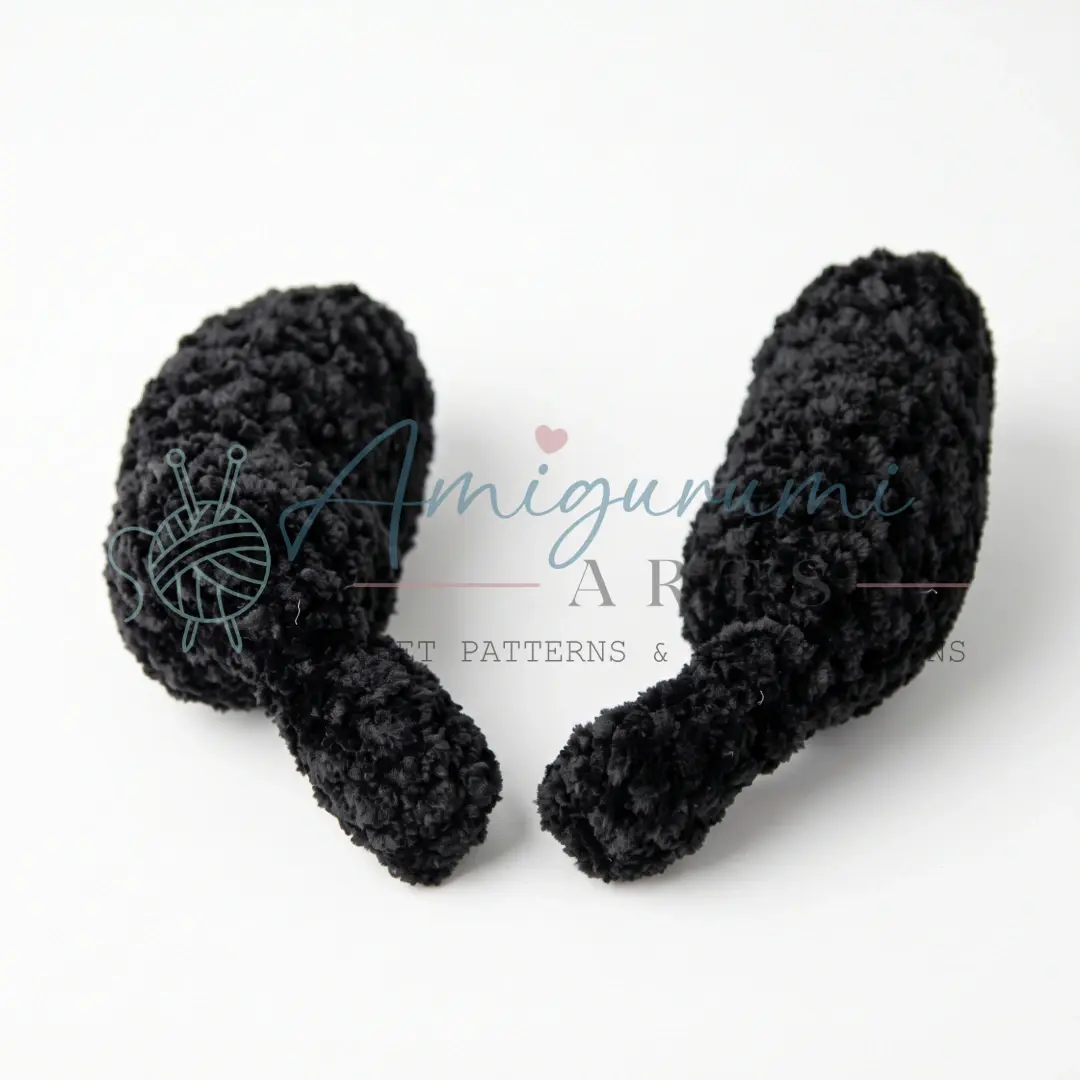 Skunk Skuni Amigurumi crochet project crochet project detail 24