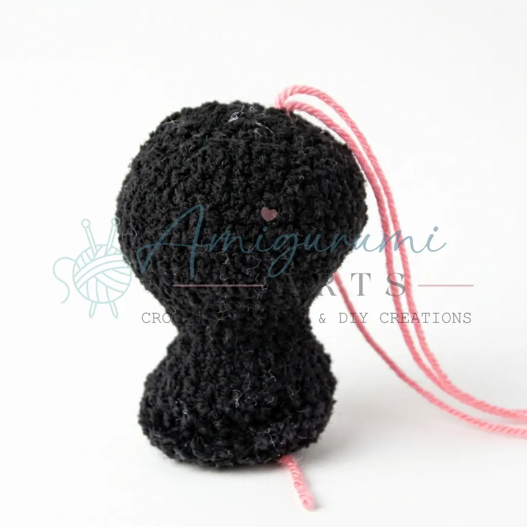 Skunk Skuni Amigurumi crochet project crochet project detail 25