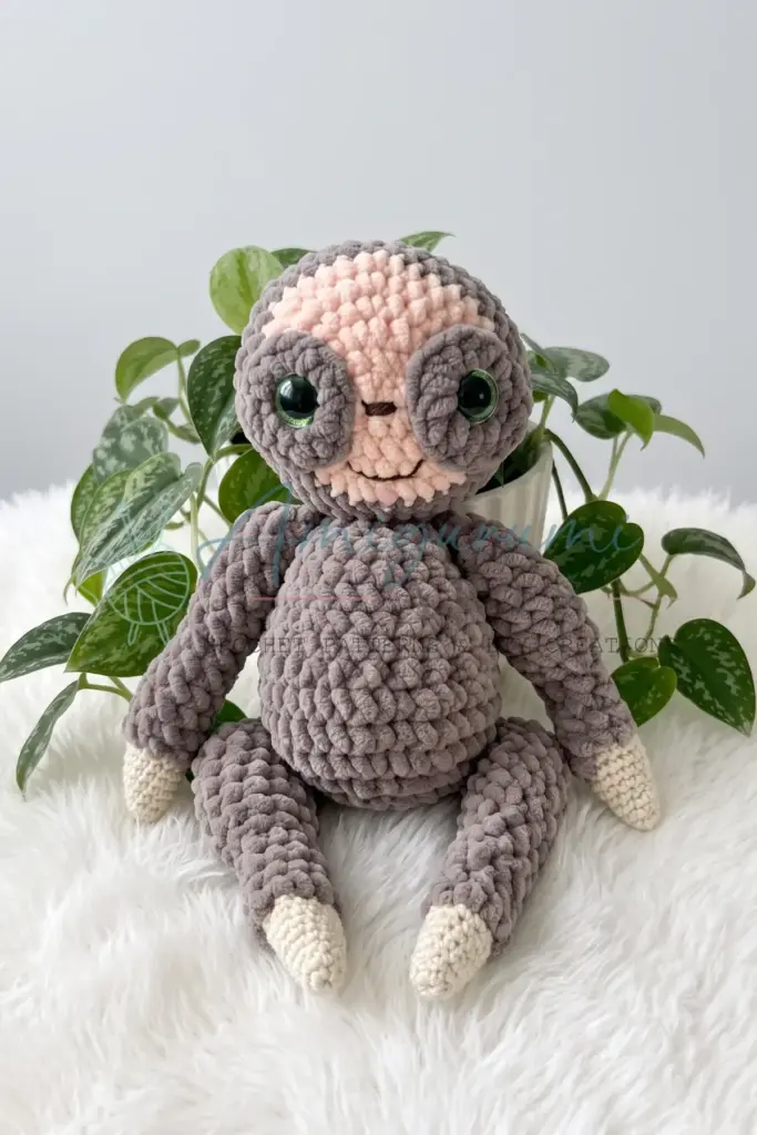 sloth amigurumi - featured image