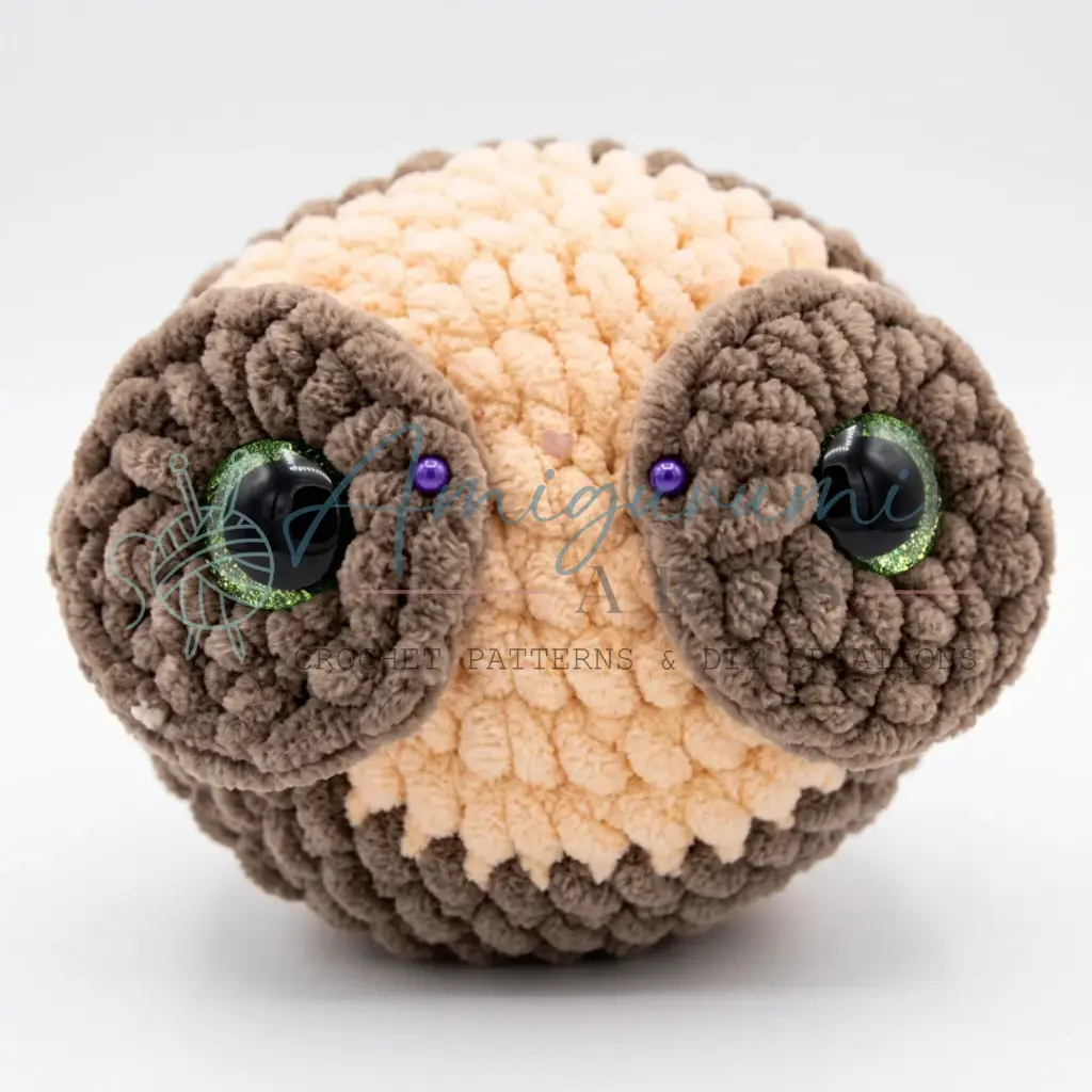 sloth amigurumi crochet project crochet project detail 1