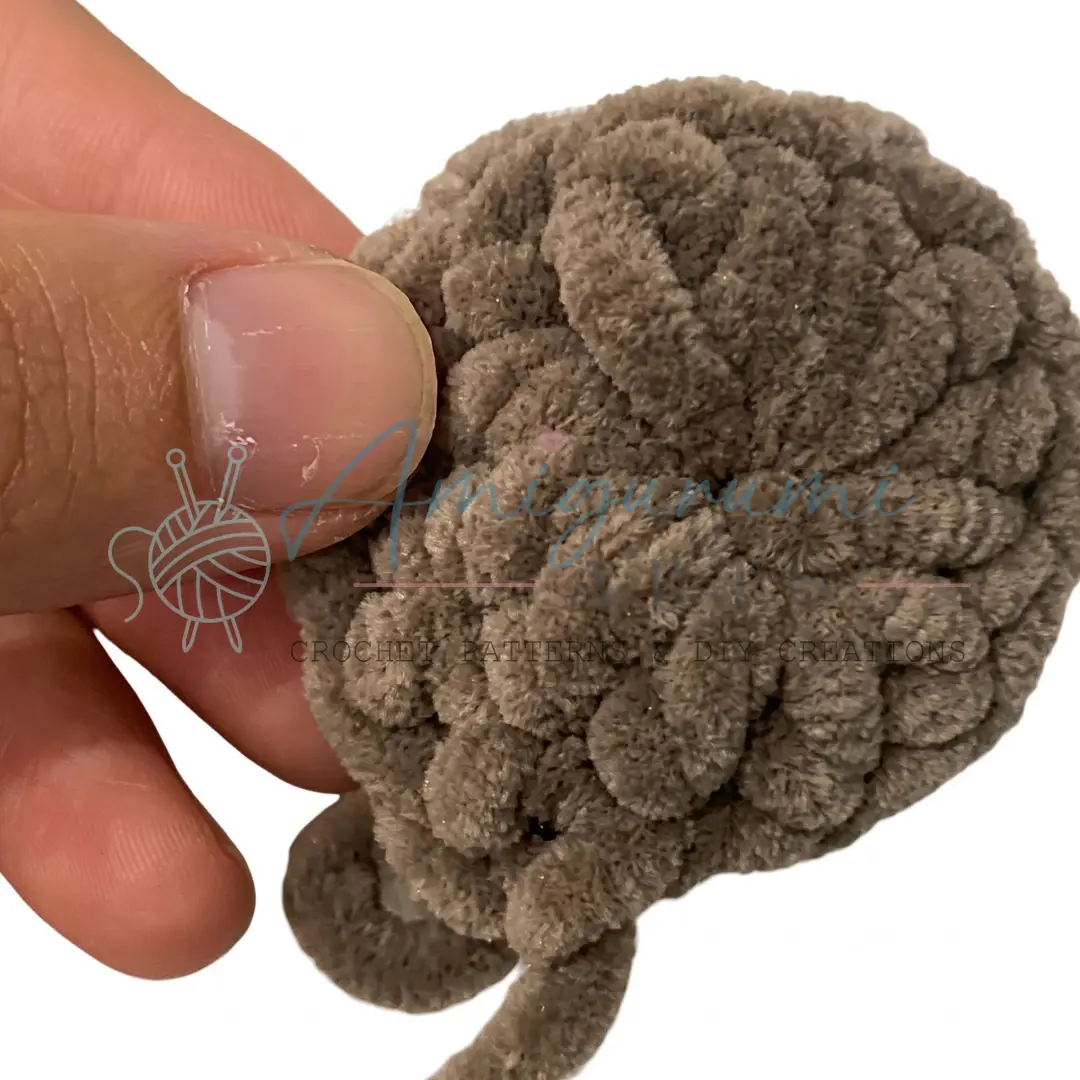 sloth amigurumi crochet project crochet project detail 6
