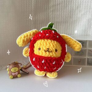 Strawberry Purin Amigurumi - featured image