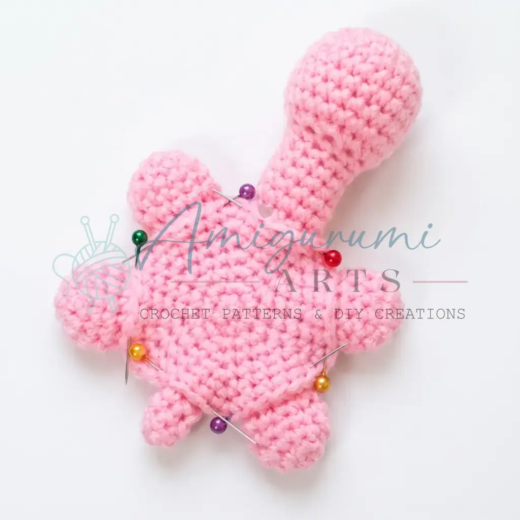 Tata the Turtle Amigurumi crochet project crochet project detail 4