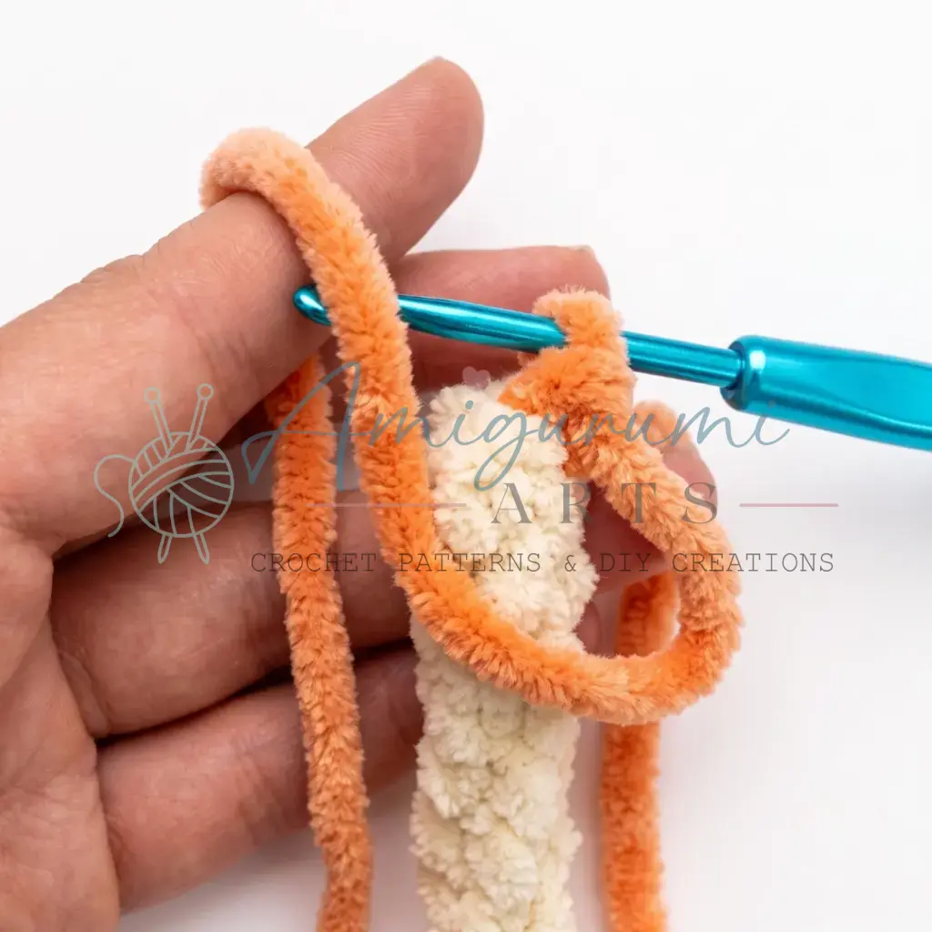 white bull calf amigurumi crochet project crochet project detail 11