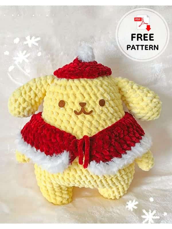 winter sanrio amigurumi crochet project crochet project detail 1
